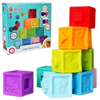 3. Bam Bam Gumowe Klocuszki 10szt 432486