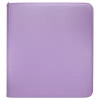 1. Ultra Pro: Vivid 12-Pocket Zippered PRO-Binder - Purple