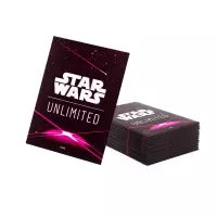 2. Gamegenic: Star Wars Unlimited Card Game - Art Sleeves - Koszulki na Karty - Card Back Magenta