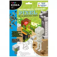1. Kidea Kreatywna Mozaika i Kolorowanka Pixel 098781