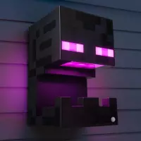 6. Minecraft Lampka maska Enderman z Czujnikiem Ruchu