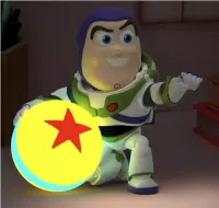 6. Lampka Toy Story GloBuddies Buzz Astral 