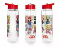 4. Zestaw Prezentowy Super Mario: Butelka Plastikowa + Kubek + Magnes