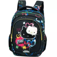 6. CoolPack Fast Plecak Szkolny Hello Kitty Black Neon F163034