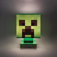 5. Lampa Minecraft Creeper Wysokość: 26,6 cm