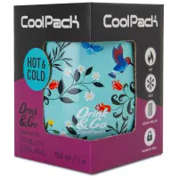 1. CoolPack Kubek Termiczny Metalowy 350ml Cherry Tree Z22924
