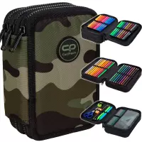 5. CoolPack Jumper 3 Piórnik Trzykomorowy Z Wyposażeniem Soldier E67572
