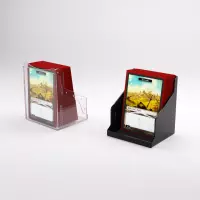 7. Gamegenic: Bastion 80+ XL - Pudełko na Karty - Black/Clear