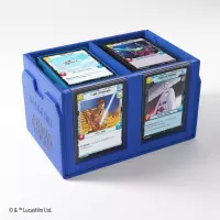 21. Gamegenic: Star Wars Unlimited - Double Deck Pod - Pudełko na Karty - Blue
