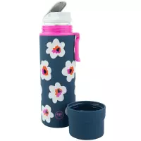 2. CoolPack Vectis Termos Metalowy z Kubeczkiem 450ml Flores Nina Z33915