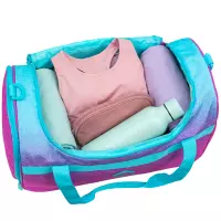 8. AstraBag Torba Sportowa Hexagon Mint Ombre 506026005