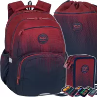 1. CoolPack Zestaw Szkolny Gradient Costa 3el. Plecak Pick F099758 + Worek F070758 + Piórnik F067758