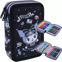 4. CoolPack Jumper 2 Piórnik Dwukomorowy Z Wyposażeniem Kuromi F066031