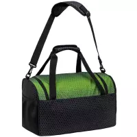 3. AstraBag Torba Sportowa Hexagon Green Ombre 506026006