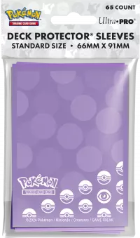 1. Ultra Pro: Pokemon - Deck Protector Sleeves - Koszulki na Karty - Energy - Psychic Type (65 szt.)