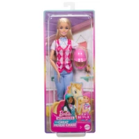 1. Mattel Barbie Dżokejka Malibu + Akcesoria HXJ38