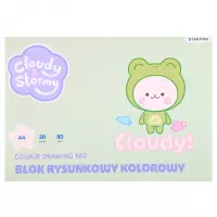 1. Starpak Blok Rysunkowy Kolorowy A4 20 kartek C&S 598691