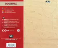 3. Łamigłówka drewniana Gepetto - Wiewiórka