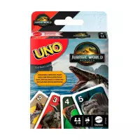 2. Mattel Gra Uno Jurassic World Odrodzenie JFT28