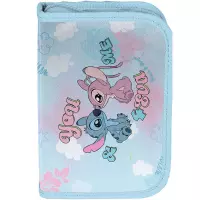 4. Paso Piórnik Dwuklapkowy bez Wyposażenia Stitch Ohana DS26WW-P001BW