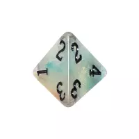 6. Komplet kości REBEL RPG - Akrylowe - Ruda Złota