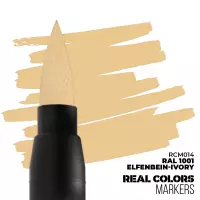 1. AK Interactive: Real Colors Markers - RCM014 - RAL 1001 Elfenbein-Ivory