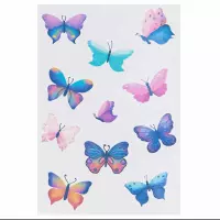 2. Sticker Boo Tatuaż Zmywalny Dla Dzieci Motylki 584156