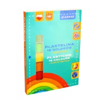 2. Starpak Plastelina 16 Kolorów Falista + Szpatułka 517735