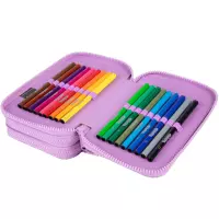 2. CoolPack Jumper 3 Piórnik Trzykomorowy Z Wyposażeniem Balloons F067970