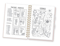 3. Interdruk Planer Kreatywny Bullett Journal Plum 315229