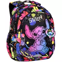 9. CoolPack Jerry Zestaw Szkolny Stitch 3el Plecak Black F029886 + Piórnik F066886 + Worek F054886