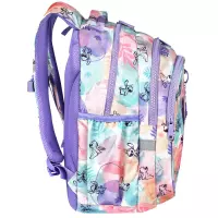 5. CoolPack Jerry Zestaw Szkolny Stitch 3el Plecak Pastel F029885 + Piórnik Saszetka F060885 + Worek F054885  
