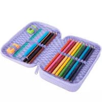 3. CoolPack Jumper 2 Piórnik Dwukomorowy Z Wyposażeniem Hello Kitty Pink 1 F066025