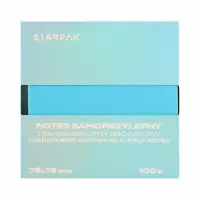 1. Starpak Notes Samoprzylepny Brokat Niebieski 576530