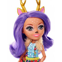 4. Mattel Enchantimals Lalka Danessa Deer + Zwierzątko Jelonek Sprint FNH23