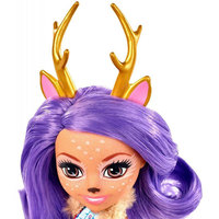 3. Mattel Enchantimals Lalka Danessa Deer + Zwierzątko Jelonek Sprint FNH23