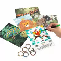 5. Kidea Zestaw Kreatywny Design Studio Animals 607372