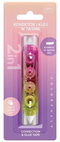 2. Interdruk Korektor i Klej w Taśmie Colorfully 312129