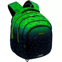 1. AstraBag Plecak Szkolny AB300 Ombre Football 502026053