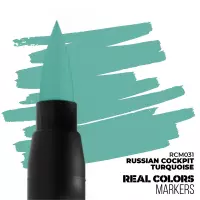 1. AK Interactive: Real Colors Markers - RCM031 - Russian Cockpit Torquoise