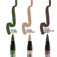1. AK Interactive: Real Colors Markers - RCM108 - Set - Late German AFV Camo Colors (3)