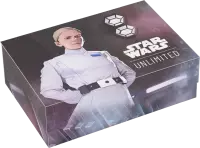 8. Gamegenic: Star Wars Unlimited Card Game - Soft Crate -  Pudełko na Karty - Cassian Andor/Dedra Meero