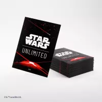 2. Gamegenic: Star Wars Unlimited - Art Sleeves - Koszulki na Karty - Space Red