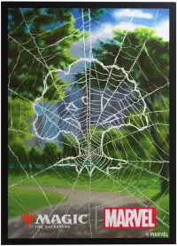 5. Gamegenic: Magic the Gathering - Marvel's Spider-Man - Premium Art Sleeves - Koszulki na Karty - Forest