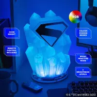 10. Lampka Superman - Forteca Samotności (wysokość: 30 cm) z pilotem zdlanego sterowania