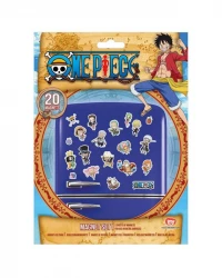 1.  Zestaw Magnesów One Piece - Chibi - 20 szt.