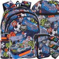 1. CoolPack Zestaw 5el. Hobby Plecak F029929 + Worek F070929 + Piórnik F067929 + Z17929 + Z18929