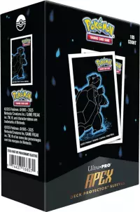 1. Ultra Pro: Pokemon - Apex Deck Protector Sleeves - Koszulki Na karty -  Neon Kanto - Blastoise