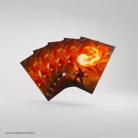 3. Gamegenic: Magic the Gathering - Secrets of Strixhaven - Premium Art Sleeves - Mountain