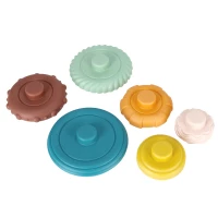 5. Bam Bam Piramidka Edukacyjna Pastelowa 500692